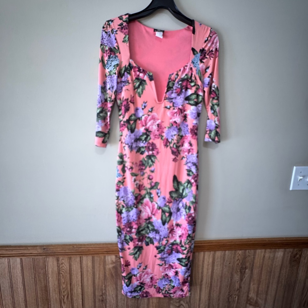 Floral Pink Dress